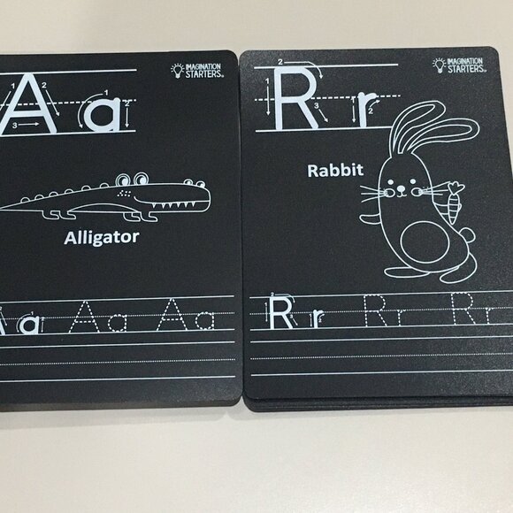 NEW! Imagination Starters Travel Set with Write-On Flash Cards, Crayons & Wipes - Picture 12 of 15